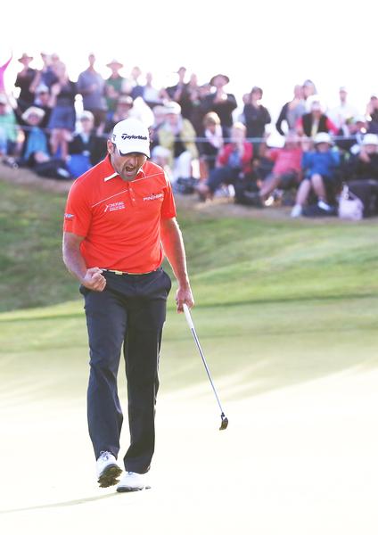 NZ PGA champion Michael Hendry will pass on valuable tips to keen golfers Loz and Laurie.